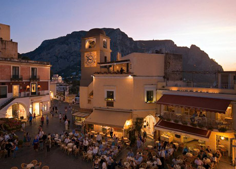 La piazzetta di Capri - Capri Wine Hotel